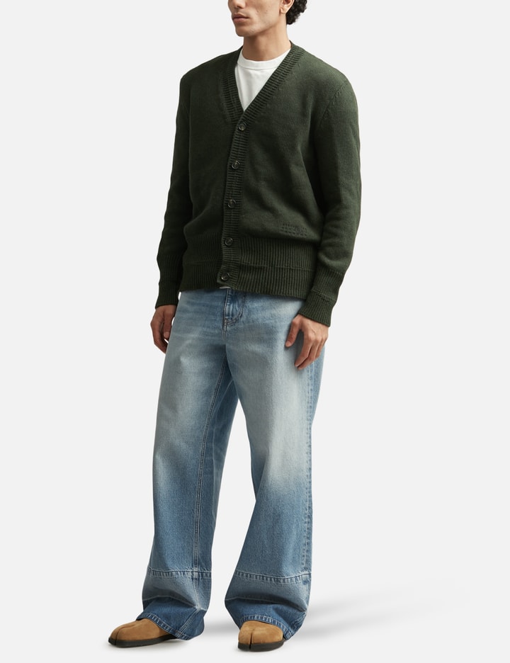 MM6 Maison Margiela Wool V-Neck Cardigan