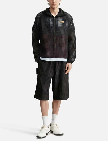System Plaid Hooded Jacket view 14