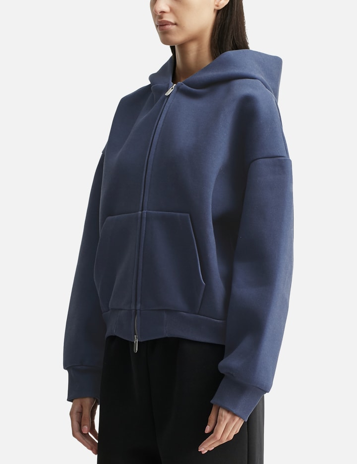 Seventh V2 Zipped Hoodie In Blue