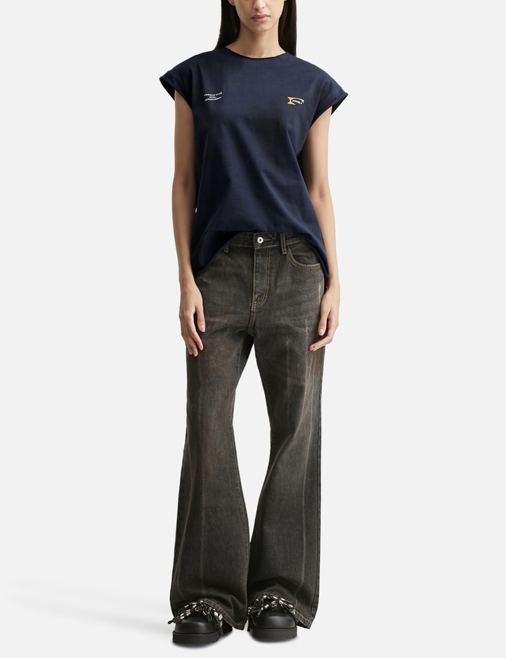 Vintage Black Flared Fit Denim Placeholder Image