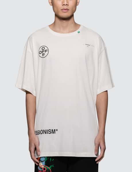 off white stencil tee