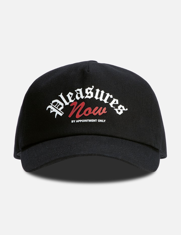 Pleasures Appointment Unconstructed Snapback Cap In Black