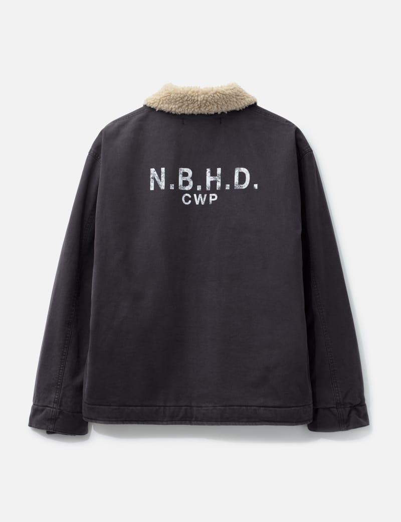 セール値下 NEIGHBORHOOD ボアデッキジャケット 黒 L 値下げ交渉可 