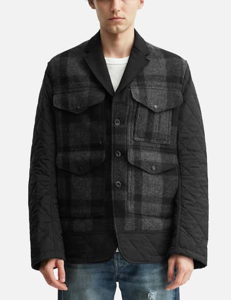 X Filson Checked Quilted Coat view 10