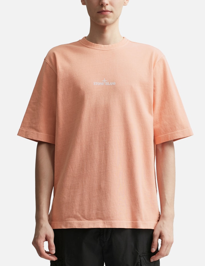 Shop Stone Island T-shirt Ss In Orange