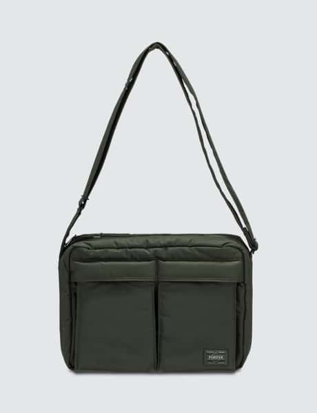 Head Porter - Olive Drab Shoulder Bag (L) | HBX - Globally Curated 