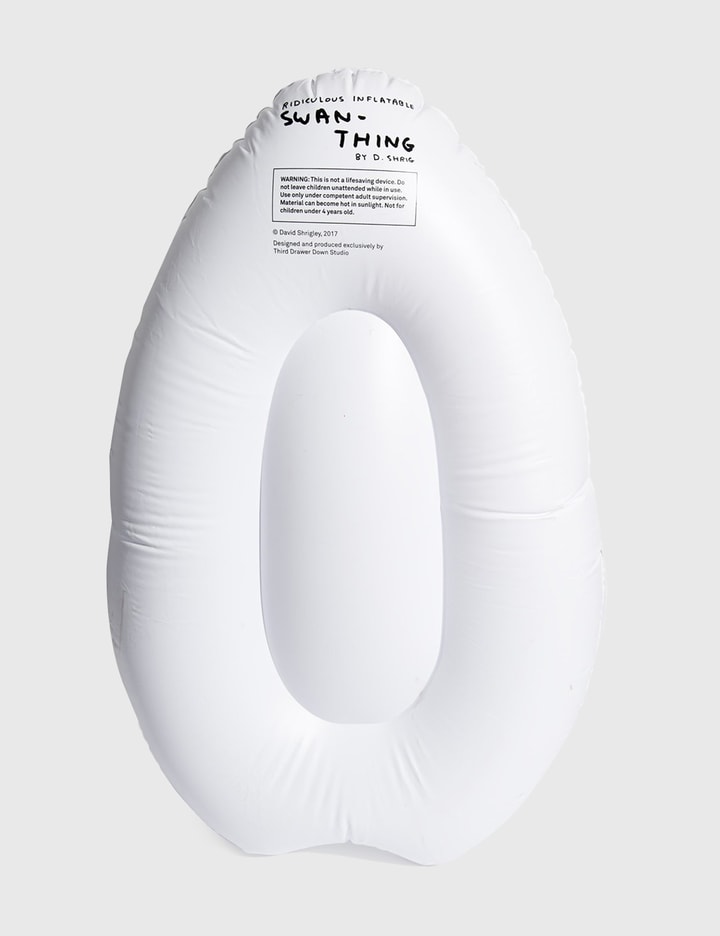 Ridiculous Inflatable Swan-Thing Pool Float Placeholder Image