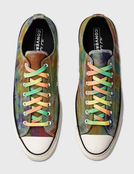 Plaid Converse Ox Tie Dye Converse Chuck 70 Ox Tie Dye Plaid Multi