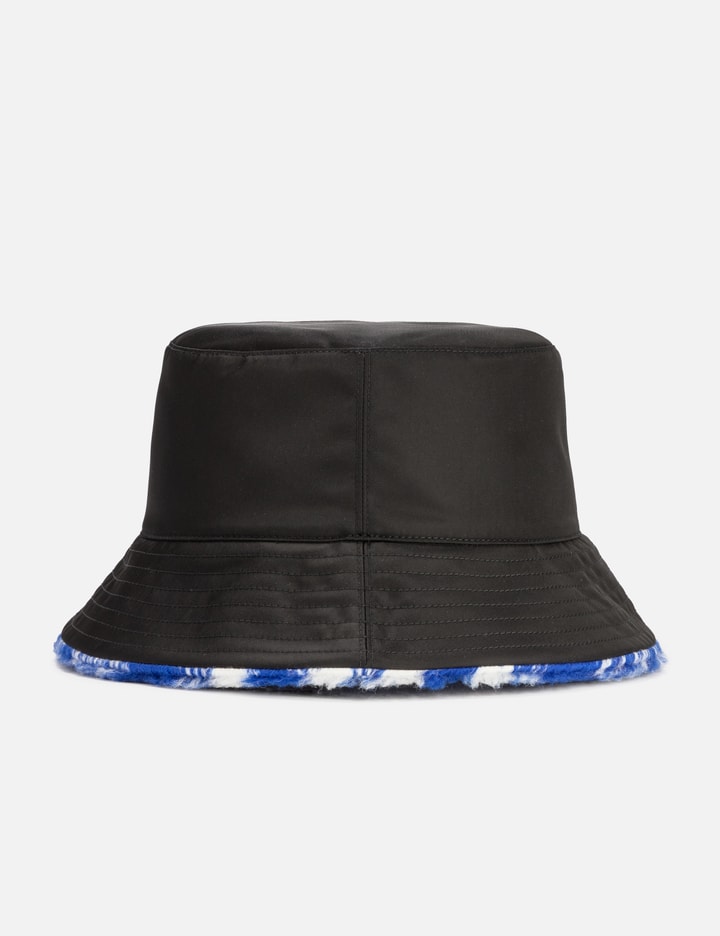 Shop Burberry Reversible Bucket Hat In Black