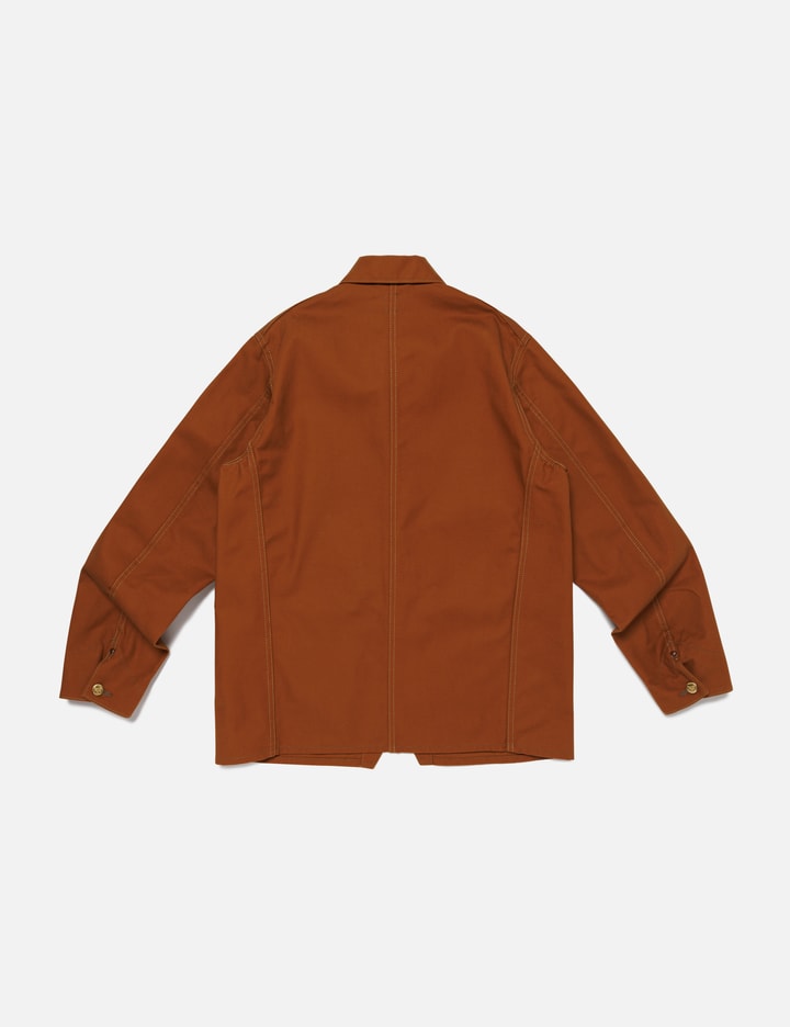 Human Made Duck Coverall Jacket In Brown