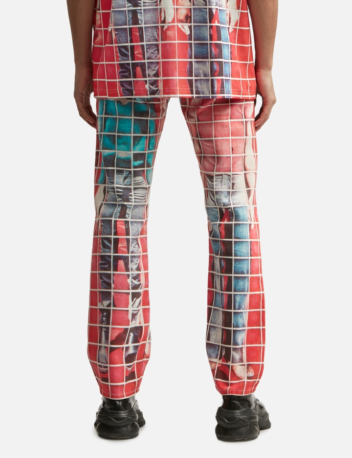 プレジャーズ Pleasures X Talking Heads Buildings Straight Leg Jeans