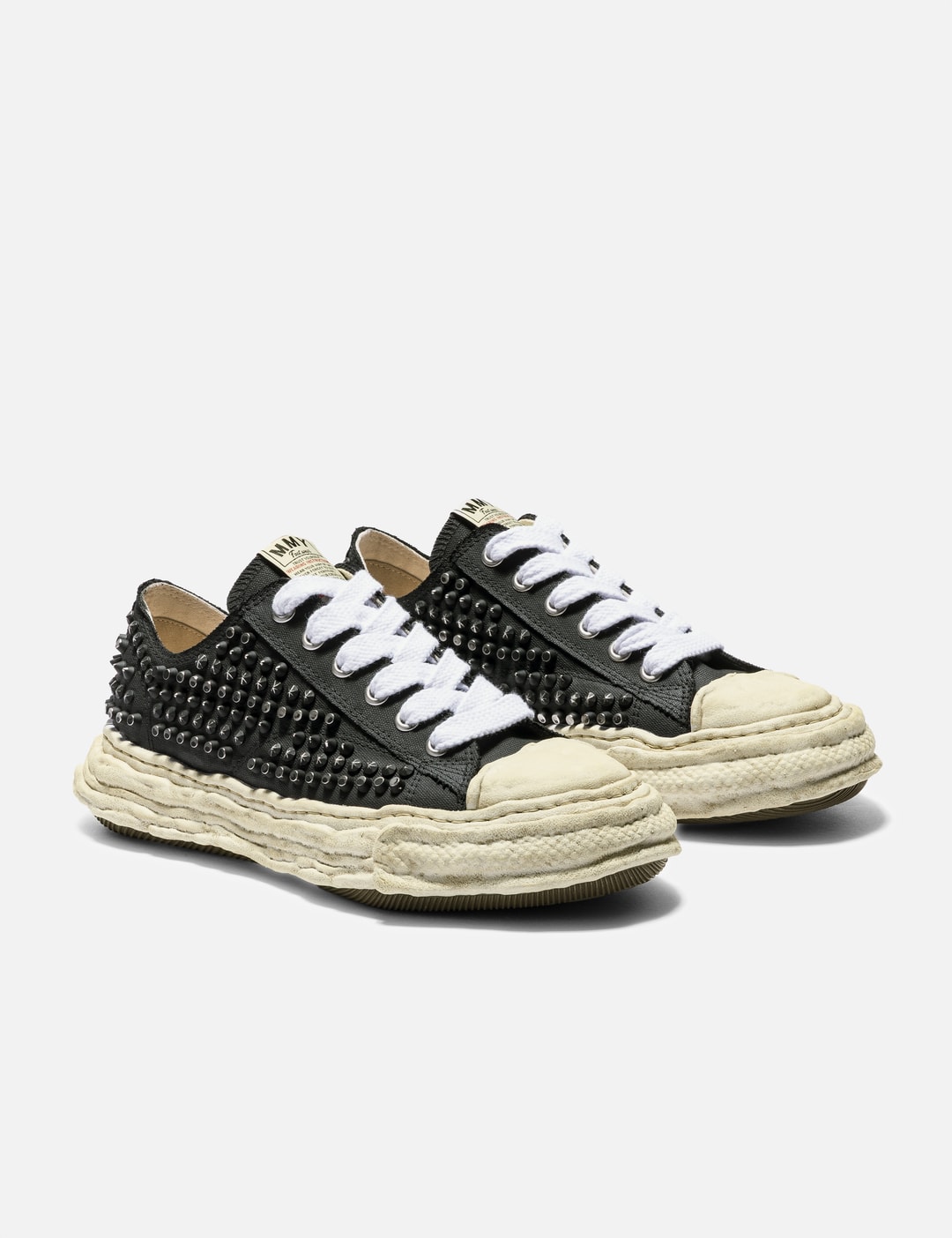 "PETERSON23" Original Sole Studded Canvas Low-Top Sneaker view 12