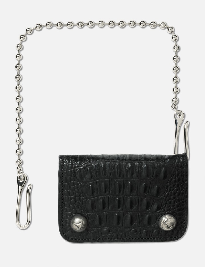 THUG CLUB Ball Chain Leather Card Case