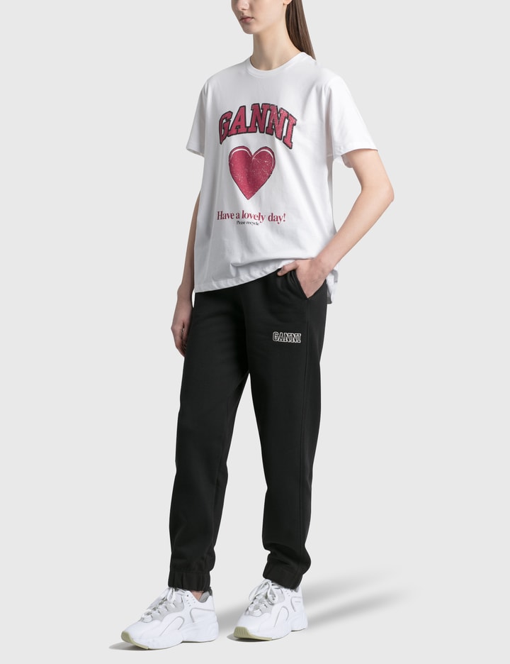 Heart Basic Cotton Jersey T-Shirt Placeholder Image