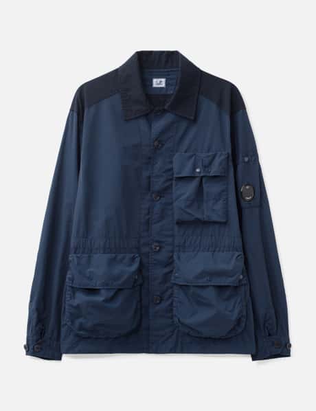 Flatt Nylon Mixed Button Lens Jacket view 6