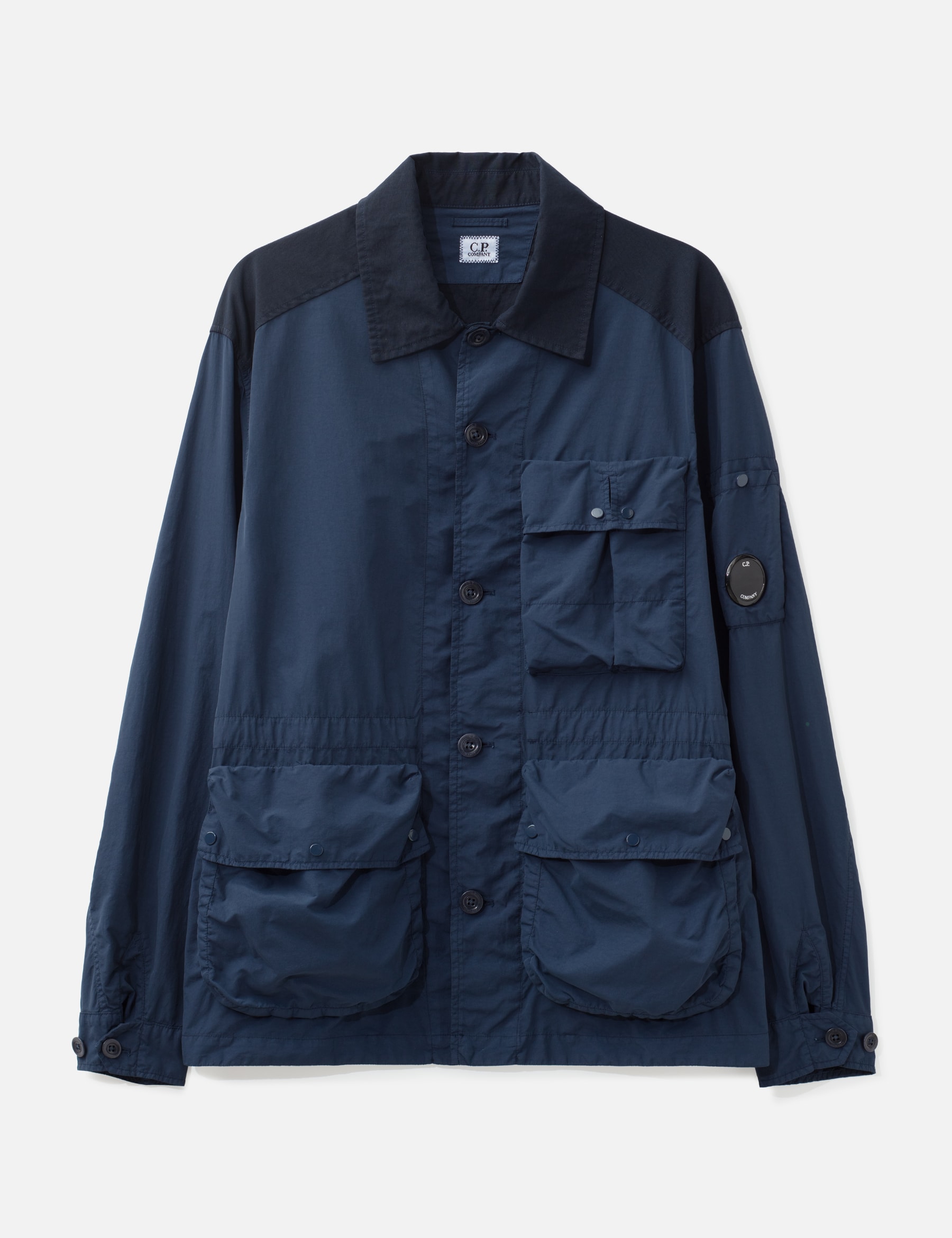 Flatt Nylon Mixed Button Lens Jacket view 16