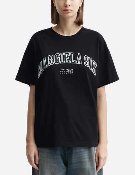 MM6 Maison Margiela Varsity print T-shirt