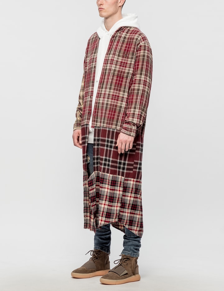 Long Extended Flannel Shirt Ver. 3 (Size M) Placeholder Image
