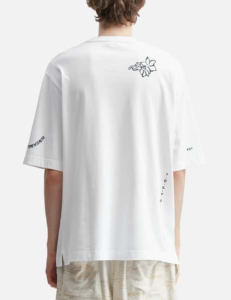 Art Nouveau Stamps Oversize T-Shirt view 12