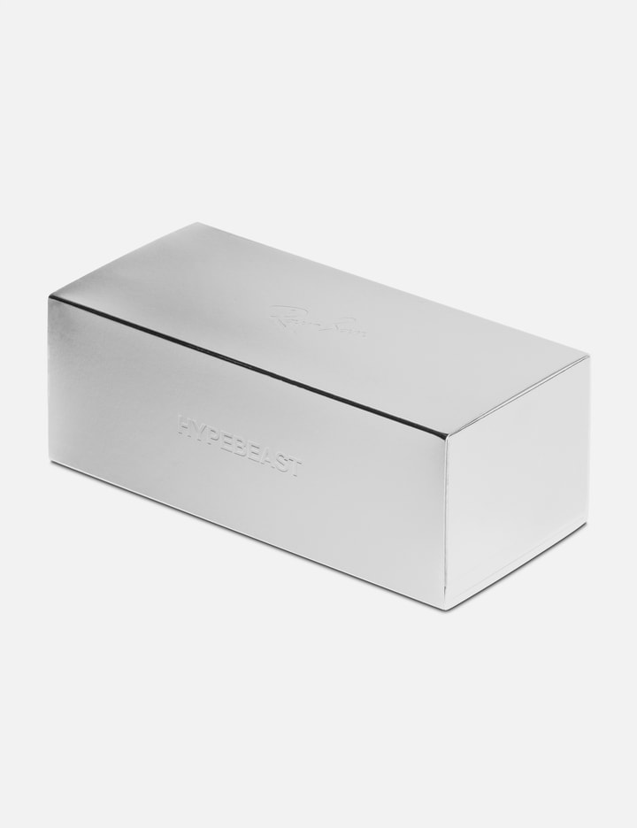 Hypebeast Ray-ban X  20th Anniversary Mega Balorama Sunglasses In Gray