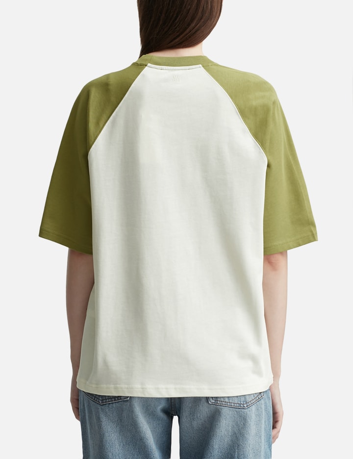 Ami De Coeur Two Tone Thick Cotton Jersey T-shirt Placeholder Image