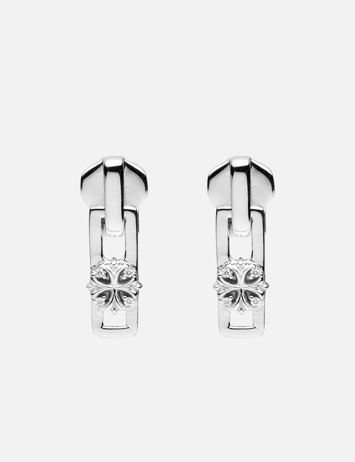 Maltese Cross Quadruplets Zipper Puller Earrings Placeholder Image