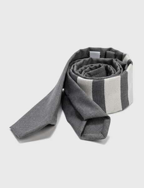 Thom Browne 4-Bar Plain Weave Suiting Tie