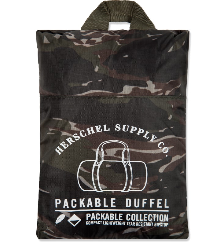 Tiger Camo Packable Duffle Bag Placeholder Image