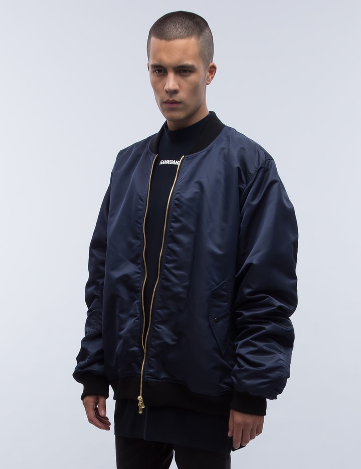 Evil Palm Civet Embroidery Bomber Jacket Placeholder Image