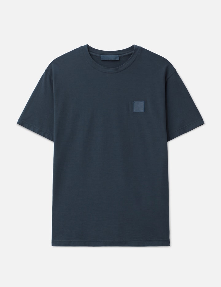 Organic Cotton Jersey Crepe Ghost T-Shirt