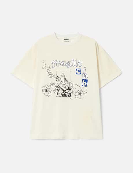 FRAGILE CLUB Vintage White T-shirt