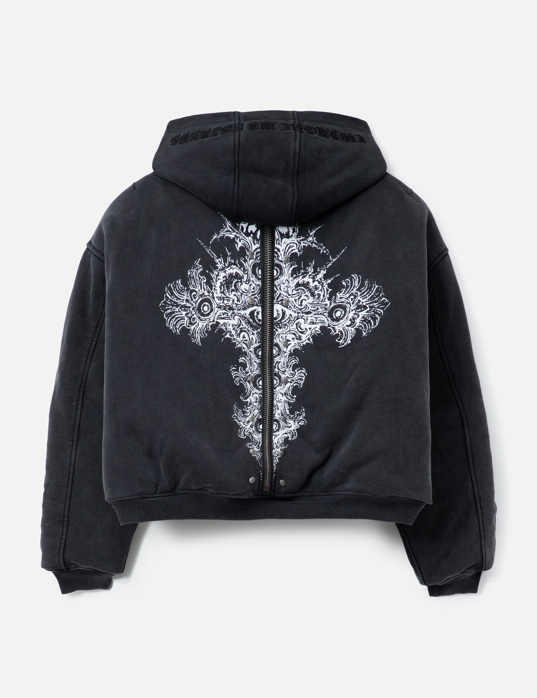 "Casey" Printed Reversible Bomber Jacket view 15