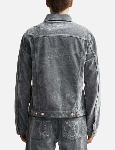 Peach Denim Jacket view 12
