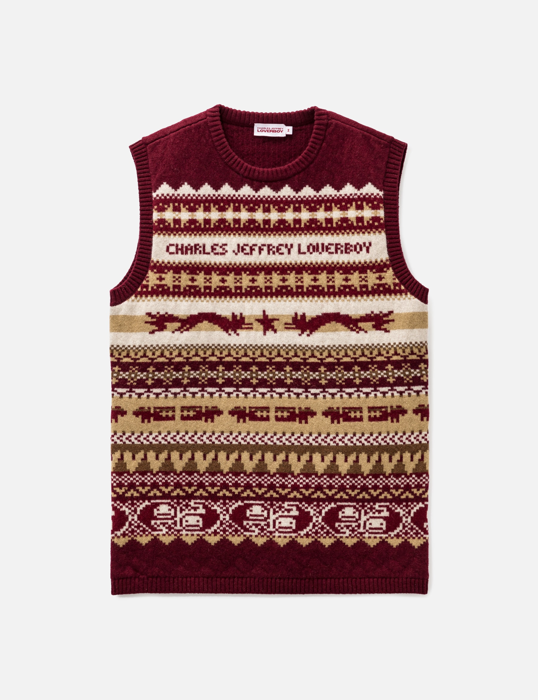 Fine Fairisle Vest view 16