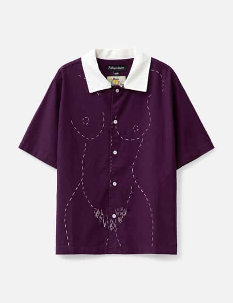 KidSuper Embroidered Figured Shirt