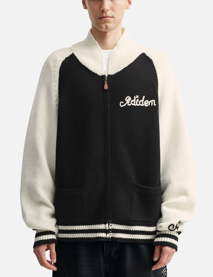 Knit Zip-Up Sweater Placeholder Image