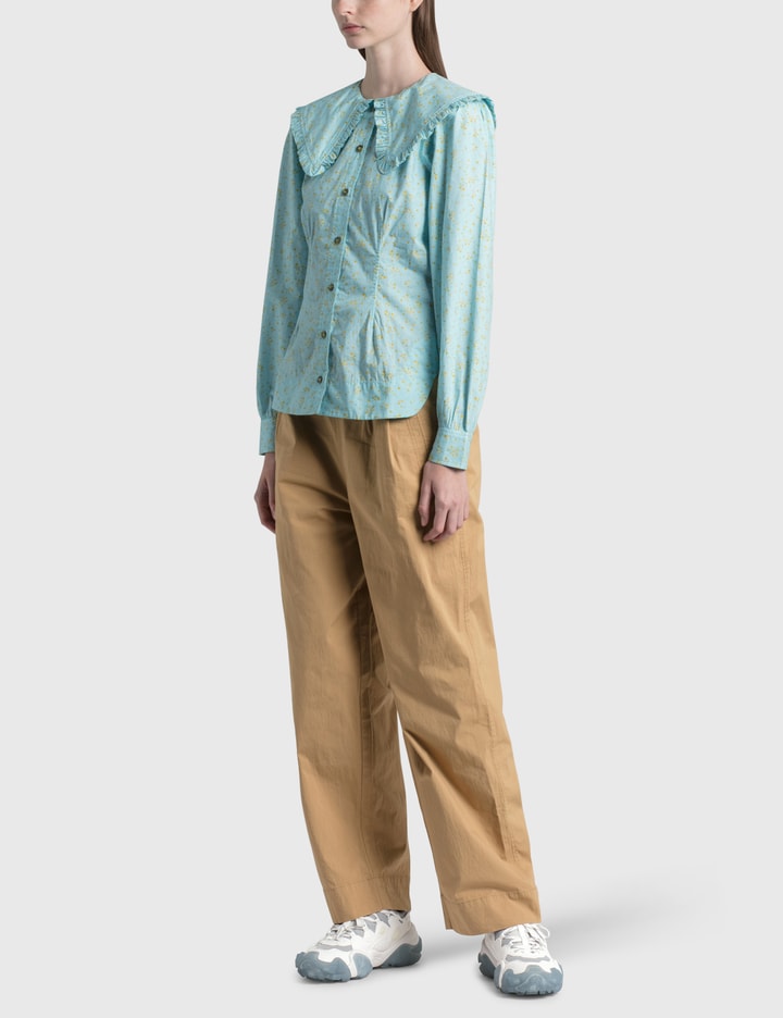 Printed Cotton Poplin Shirt Placeholder Image