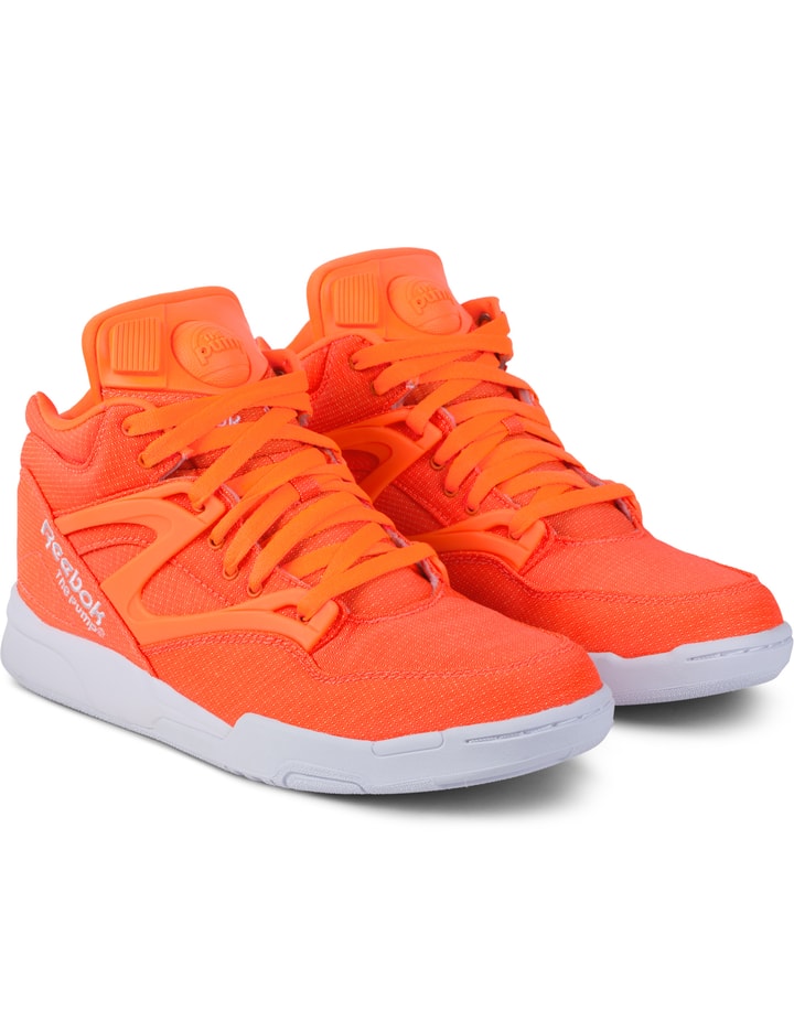 Orange Pump Omni Lite Tech Sneakers Placeholder Image