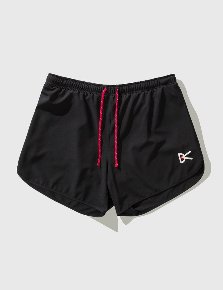 District Vision Aaron Compression Track Shorts In Black