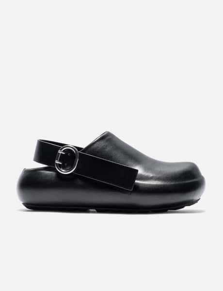 Jil Sander Leather Clogs