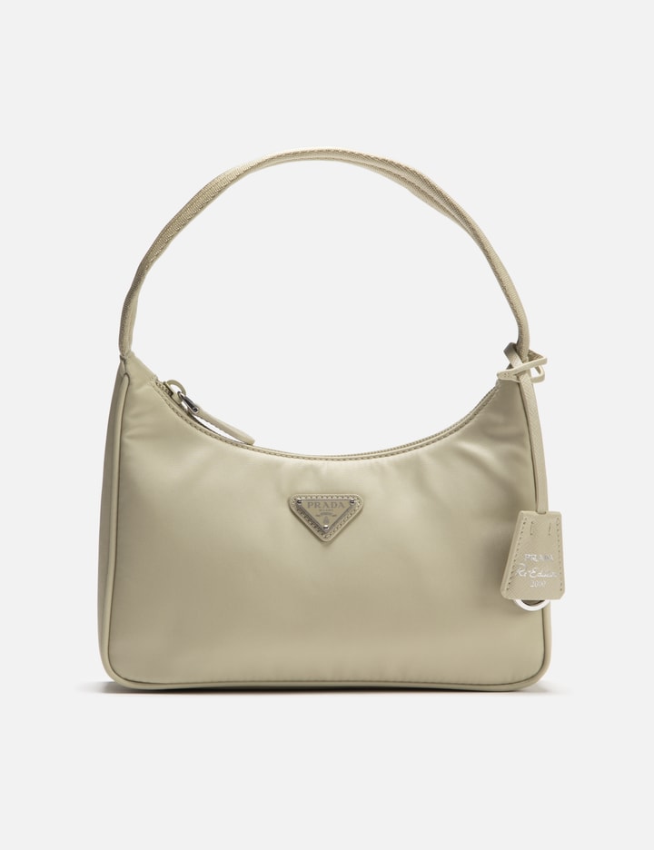 Prada Women's Re-Edition 2000 Mini Bag - Natural - Shoulder Bags