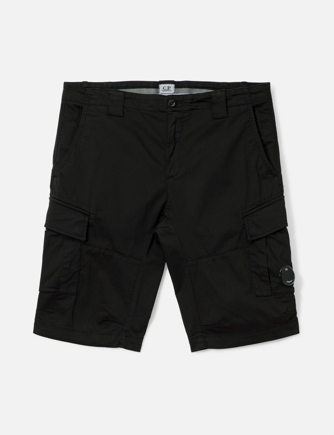 Bermuda Cargo In Satin Stretch view 7