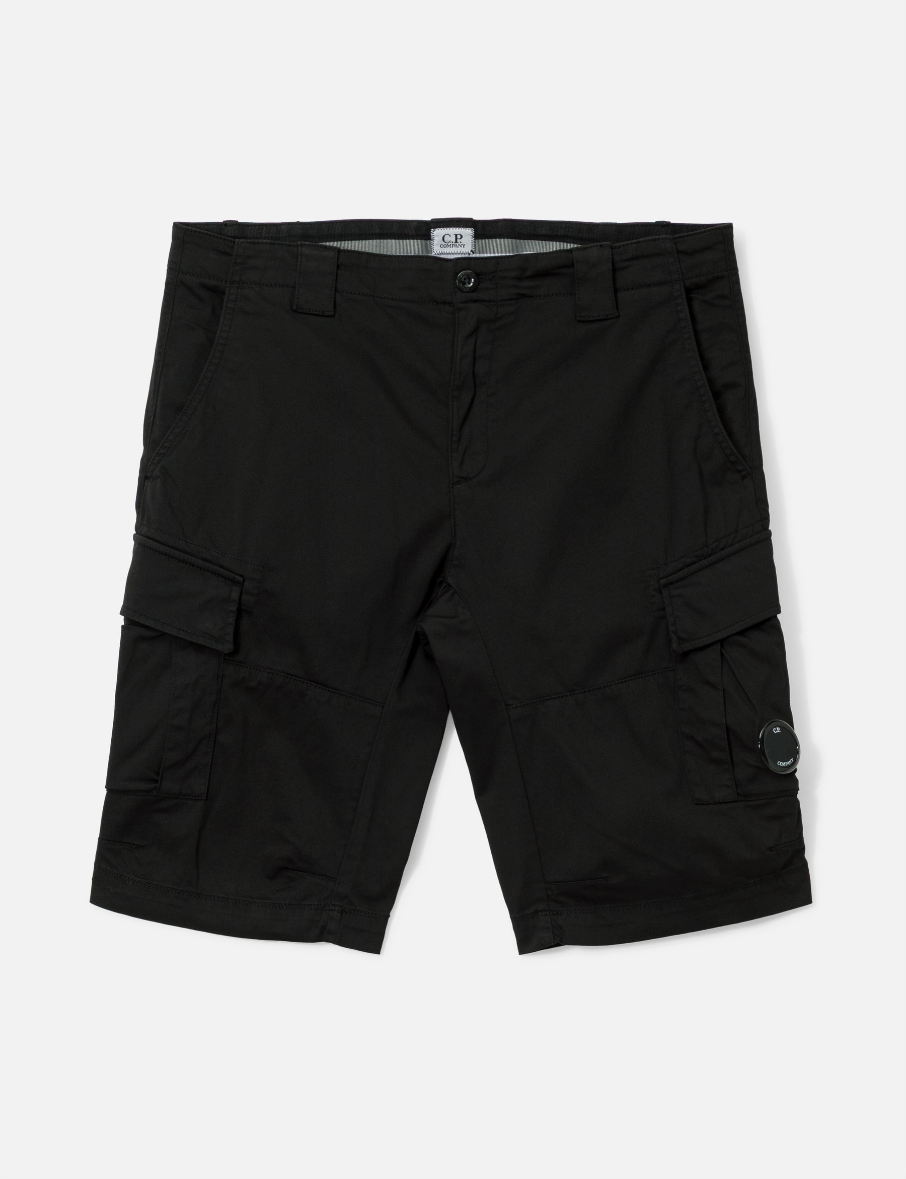 Bermuda Cargo In Satin Stretch view 16