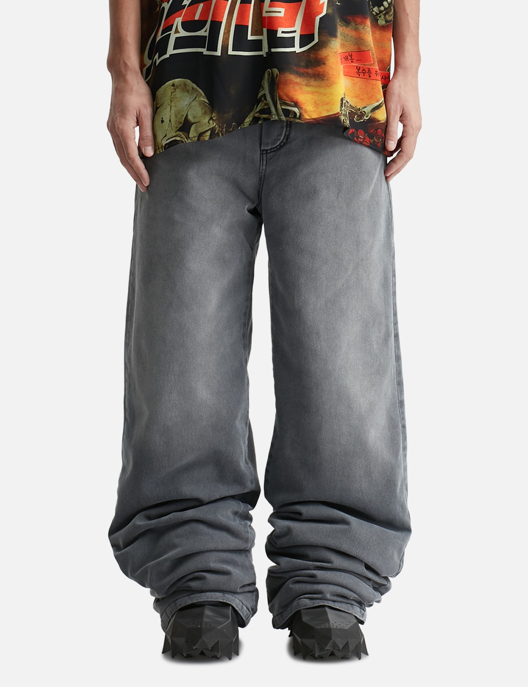 WADDED STACK JEANS view 11