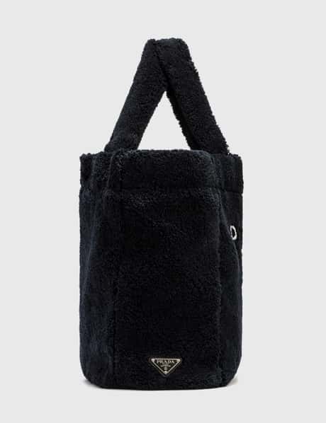 Prada - ロゴ テリー トートバッグ | HBX