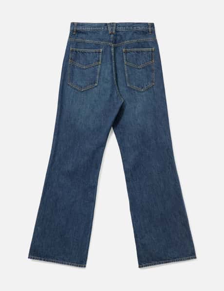 Papillon Embroidery Boot-Cut Jean - 12oz Denim view 9