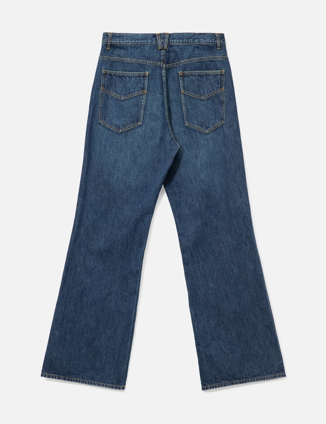 Papillon Embroidery Boot-Cut Jean - 12oz Denim view 10