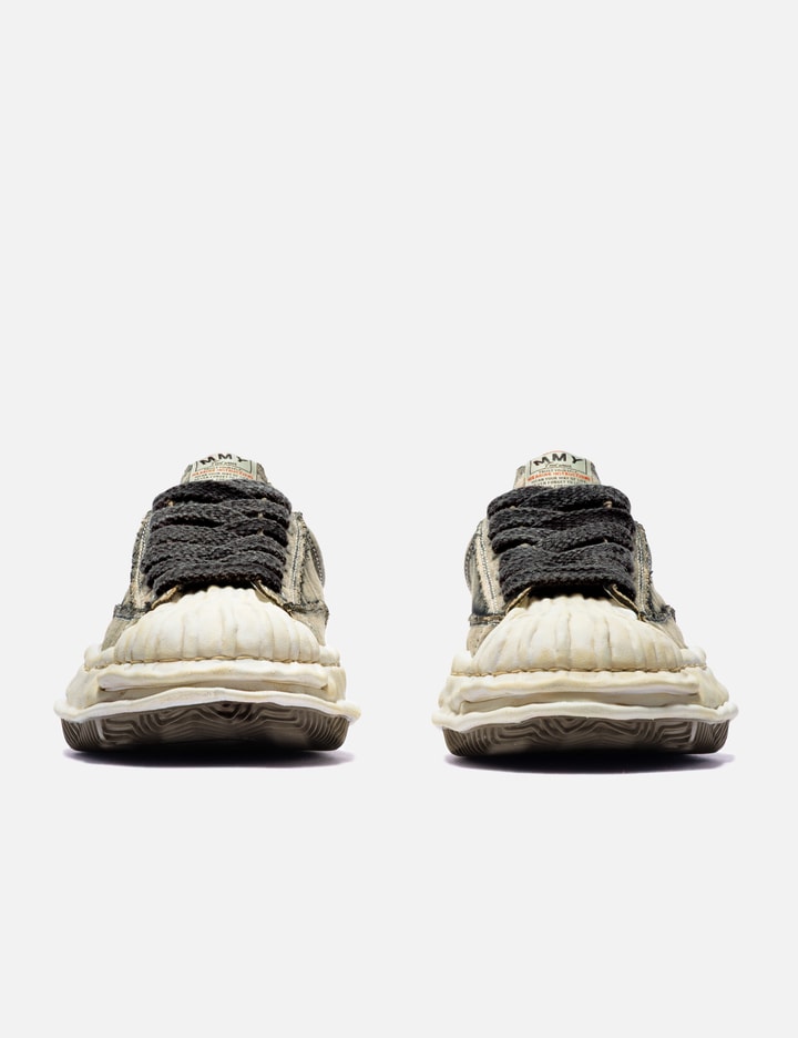 Maison Mihara Yasuhiro Blakey Bleached Canvas Low-Top Sneakers