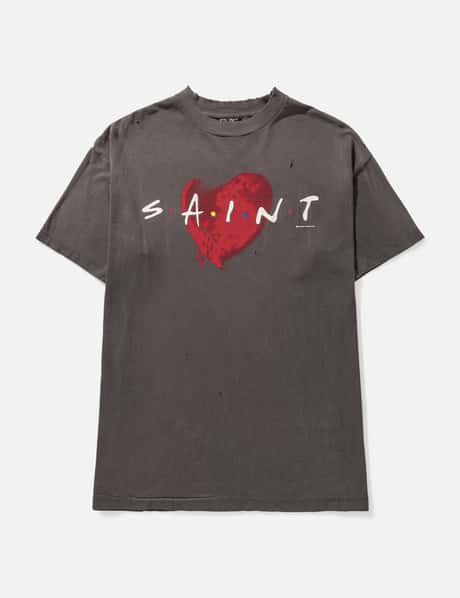 Saint Michael - HEART SHORT SLEEVE T-SHIRT | HBX - Globally 