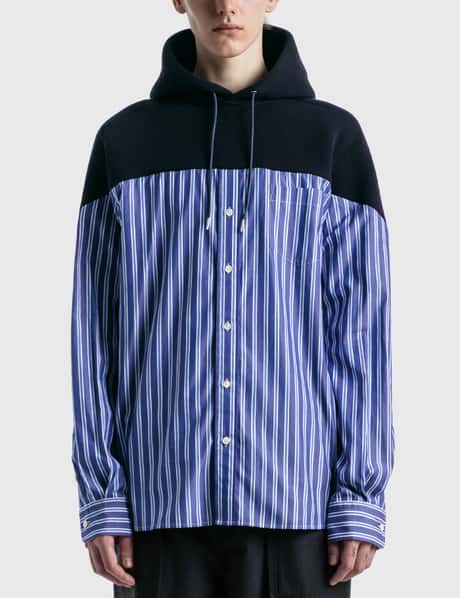 Sacai - コットン シャツ パーカー | HBX - ハイプビースト(Hypebeast 